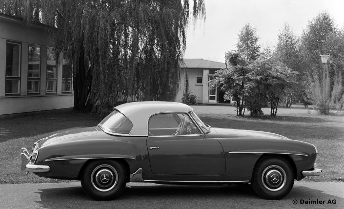 Typ 190 SL Roadster mit Coupédach