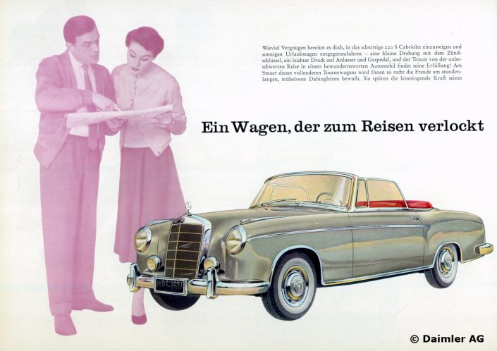 “Ponton-Mercedes” Typ 220 S Cabriolet