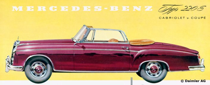 “Ponton-Mercedes” Typ 220 SE Cabriolet